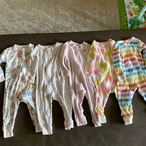 Baby Girl Pajama Lot